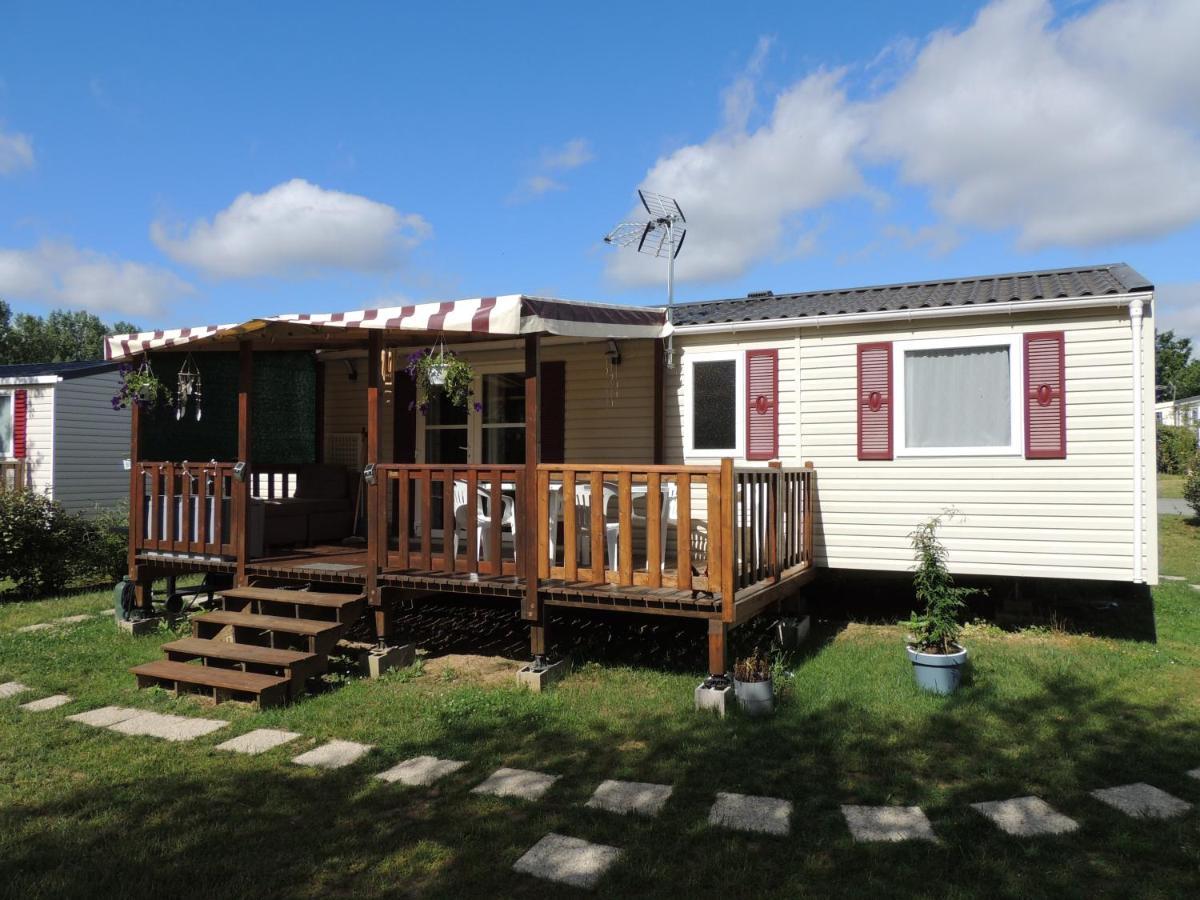 Mobil-Home 8 Personnes Vue Lac & Wi-Fi Inclus Onzain Esterno foto